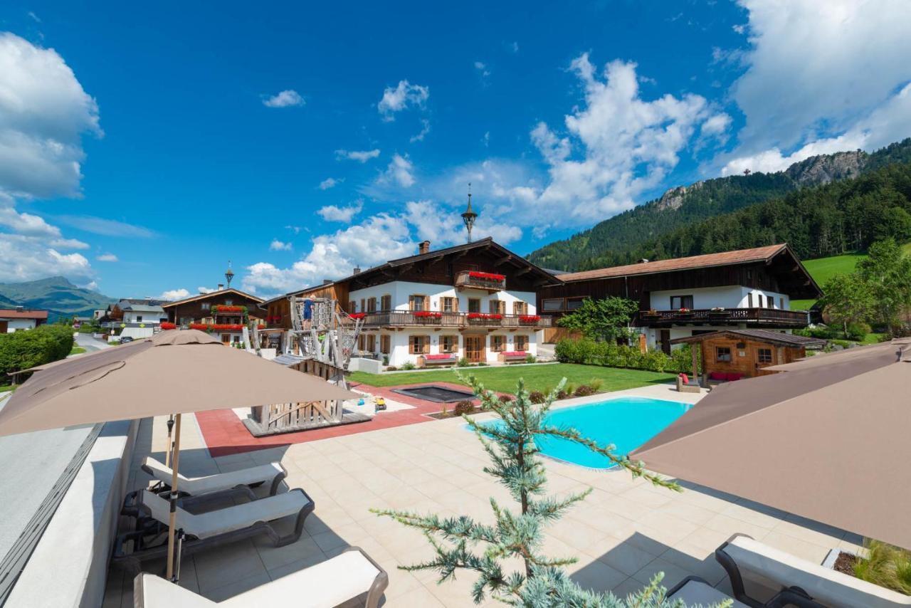 Ferienwohnung Tierwarthof Fieberbrunn Exterior foto